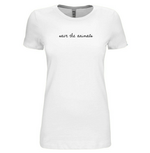 Load image into Gallery viewer, Save The Animals Tee - Women's